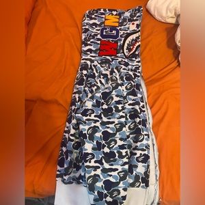 Blue Camo ABC Bape Full Zip